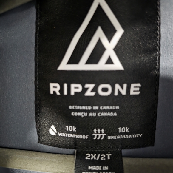 Women's Gray Hooded Jacket - Picture 3 of 3